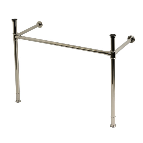 Kingston Brass Stainless Steel Console Sink Legs, Polished Nickel - VPB34416