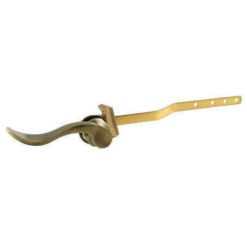 Kingston Brass NuWave Front Mount Toilet Tank Lever, Antique Brass - KTDFL3