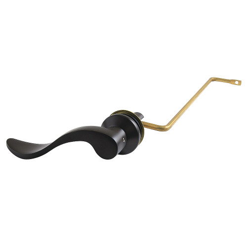 Kingston Brass NuWave Side Mount Toilet Tank Lever, Matte Black - KTDFLS0