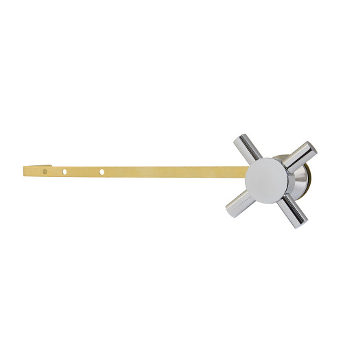 Kingston Brass Concord Universal Front or Side Mount Toilet Tank Lever, Polished Chrome - KTDXD1