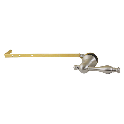 Kingston Brass Naples Universal Front or Side Mount Toilet Tank Lever, Brushed Nickel - KTNLD8