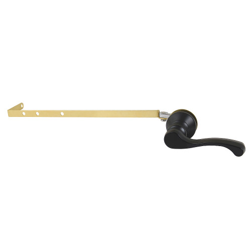 Kingston Brass Royale Universal Front or Side Mount Toilet Tank Lever, Matte Black - KTFLD0