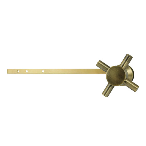 Kingston Brass Concord Universal Front or Side Mount Toilet Tank Lever, Antique Brass - KTDXD3