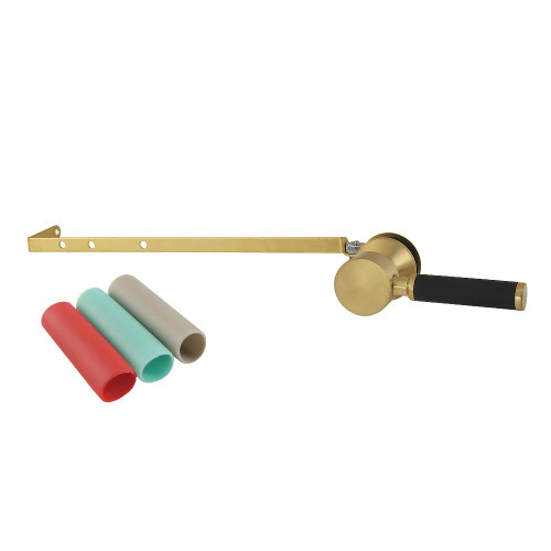 Kingston Brass Kaiser Universal Front or Side Mount Toilet Tank Lever, Brushed Brass - KTDKLD7