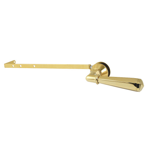 Kingston Brass Metropolitan Universal Front or Side Mount Toilet Tank Lever, Polished Brass - KTHLD2
