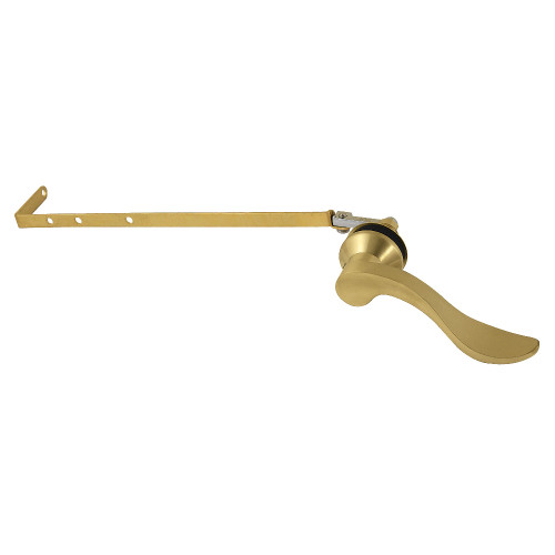 Kingston Brass NuWave Universal Front or Side Mount Toilet Tank Lever, Brushed Brass - KTDFLD7