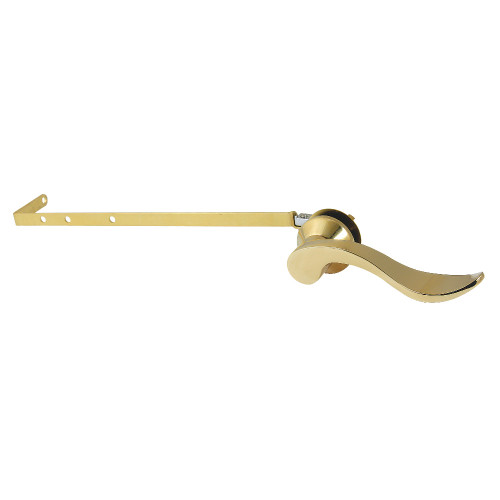 Kingston Brass NuWave Universal Front or Side Mount Toilet Tank Lever, Polished Brass - KTDFLD2