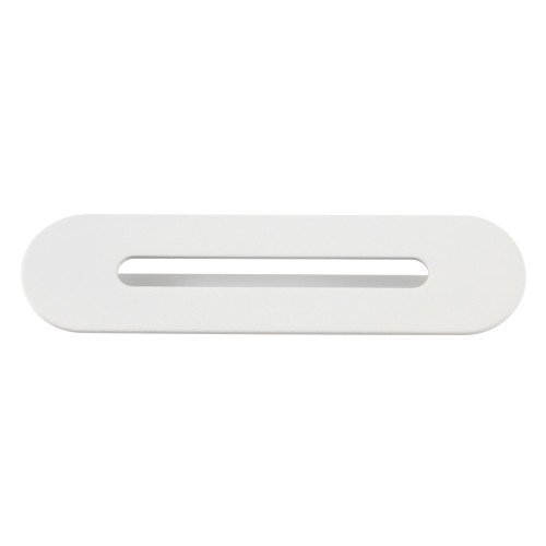 Kingston Brass Made To Match Bathtub Overflow Hole Cover, Matte White - TC402W