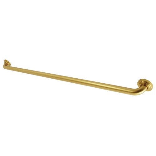 Kingston Brass Milano 48-Inch X 1-1/4-Inch OD ADA Grab Bar, Brushed Brass - DR214487