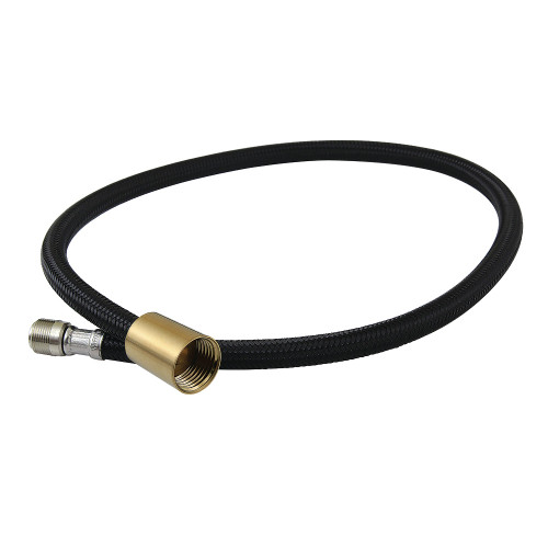 Kingston Brass 29" Braided Pull Down Kitchen Faucet Spray Hose, Brushed Brass - LSSPRHOSE293