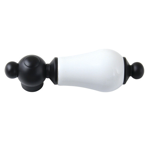 Kingston Brass Vintage Porcelain Lever Handle, 3/8" X 16PT, Matte Black - CCCL0