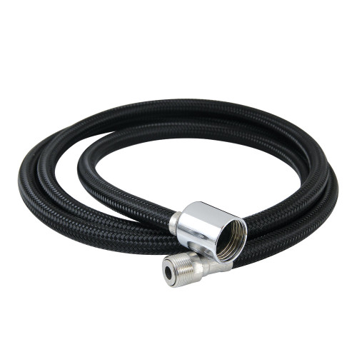 Kingston Brass 59" Braided Pull Down Kitchen Faucet Spray Hose, Polished Chrome - LSSPRHOSE591