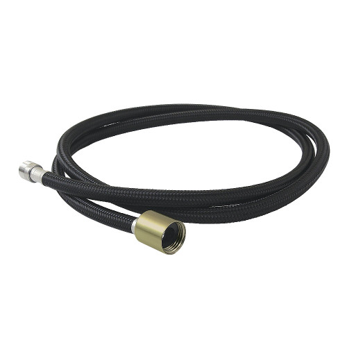 Kingston Brass 59" Braided Pull Down Kitchen Faucet Spray Hose, Antique Brass - LSSPRHOSE593AB