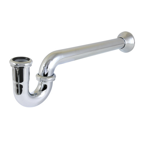 Kingston Brass 1-1/2" P-Trap with Bell Flange, 19" Length, 18 Gauge, Polished Chrome - CC5121