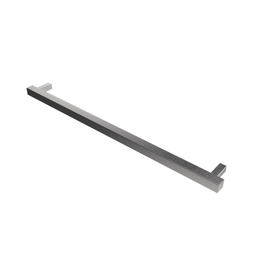 Amba i40SQ.B Modello i Square 40" Hardwired Single Bar Towel Warmer - 40" Long - 20 Watt - Brushed