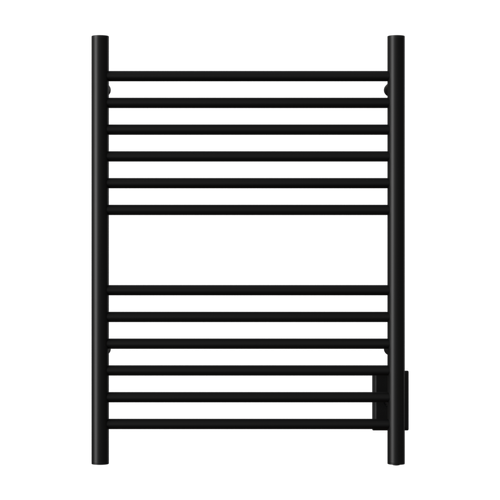 Amba Cape2332.2 Cape Model 2332 12 Straight Bar Hardwired Towel Warmer - Matte Black