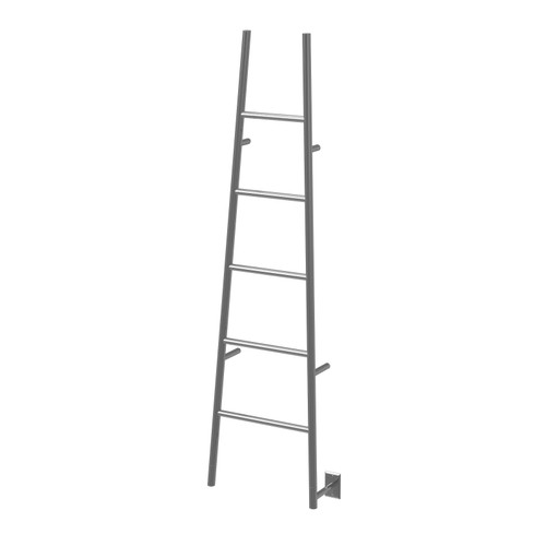 Amba ASB Jeeves Model A Ladder 5 Bar Hardwired Drying Rack - Brushed