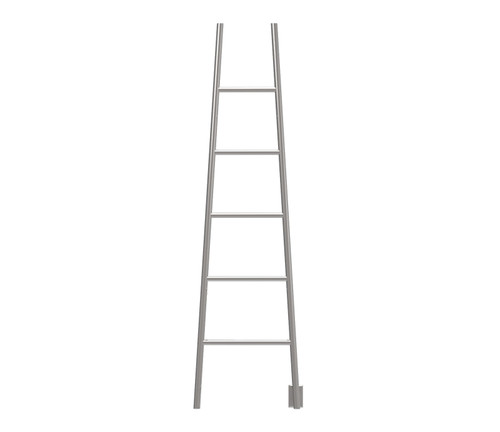 Amba Jeeves Model A Ladder 5 Bar Hardwired Drying Rack in Polished Stainless - ASP