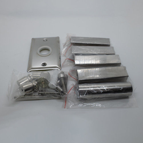 Amba Radiant Square Bracket Pack - Polished Stainless - AR-BPSQ-P