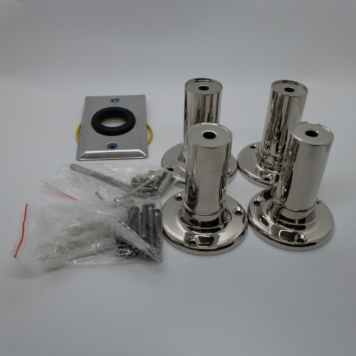Amba Traditional Bracket Pack - Polished Nickel - AT-BP-PN