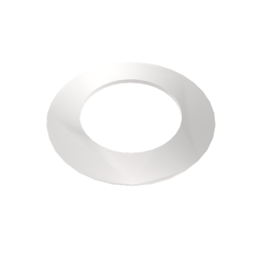 Amba 1mm Round Spacer (qty. 2) for use with Antus or Sirio collections - Brushed Stainless - AE-1R-B