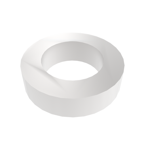 Amba AE-10R-B 10mm Round Spacer (qty. 2) for use with Antus or Sirio collections - Brushed