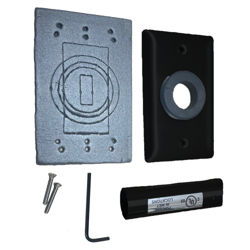 Amba AC-WRK.2 Cape Wet-Rated Upgrade Kit - Matte Black