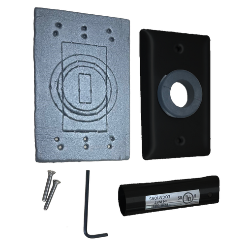 Amba AC-WRK.2 Cape Wet-Rated Upgrade Kit - Matte Black