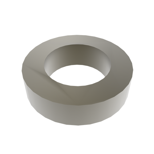 Amba AE-10R-BB 10mm Round Spacer (qty. 2) for use with Antus or Sirio collections - Brushed Bronze