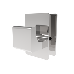 Amba AQV-BH-P Quadro & Vega Bathrobe Hanger - Polished