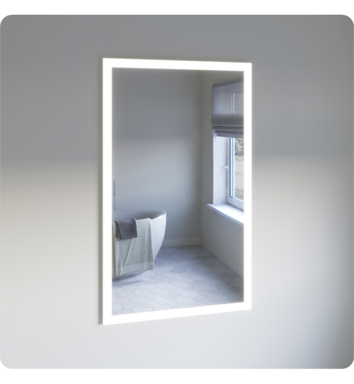 Fresca Angelo 36" Wide by 59" Tall Bathroom Mirror with LED Lighting - FMR016036 Fresca Angelo 36" Wide by 59" Tall Bathroom Mirror with LED Lighting - FMR016036