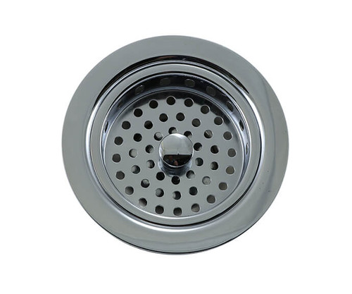 Mountain Plumbing Traditional - 3-1/2" Duo Basket Strainer for Kitchen Sink - Cerakote® Matte Black - MT8799/SC