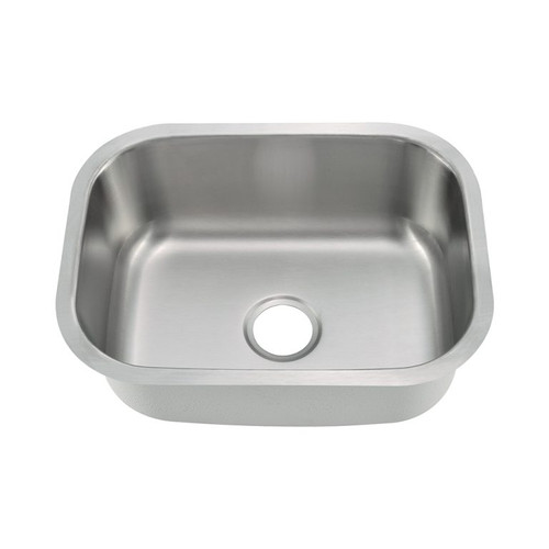 Oakland 23" X 18" Undermount Stainless Steel Single Bowl Kitchen Sink - KSU23189