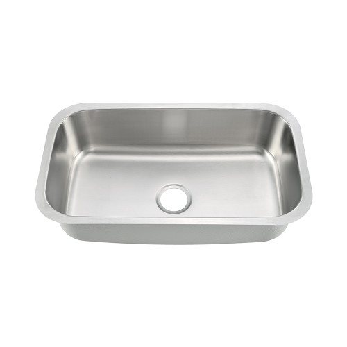 Oakland 30" X 18" Undermount Stainless Steel Single Bowl Kitchen Sink - KSU30189