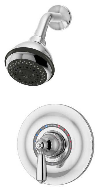 Symmons Allura Shower Faucet System Trim - Chrome - 4701TRM