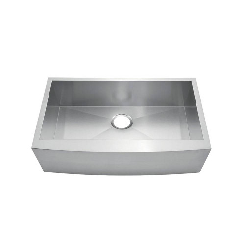 Oakland 33" x 20" x 9" Apron Front Farmhouse Stainless Steel Single Bowl Kitchen Sink - KSF33209S