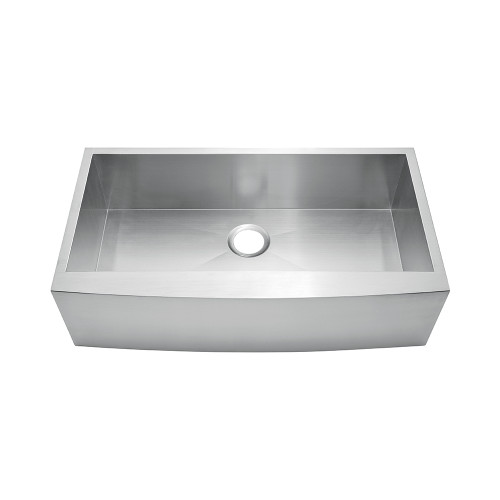 Oakland 36" x 20" x 9" Apron Front Farmhouse Stainless Steel Single Bowl Kitchen Sink - KSF36209S