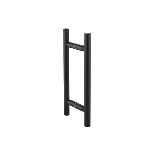 Isenberg 8" Back-To-Back Shower Door Pull Handle in Matte Black - SDH.1050MB