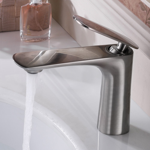 Oakland 9" High Single Handle Bathroom Sink Faucet with Pop Up Drain - Polished Chrome - KSB1106C Oakland 9" High Single Handle Bathroom Sink Faucet with Pop Up Drain - Polished Chrome - KSB1106C