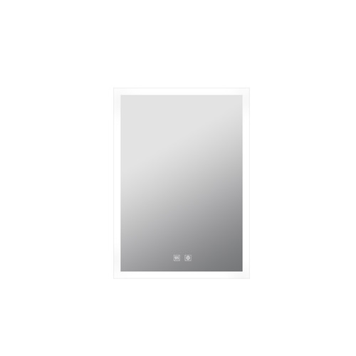 Lexora Mesa 20 inch W x 28 in H Surface-Mount LED Mirror Medicine Cabinet with Defogger - LLMCME2028