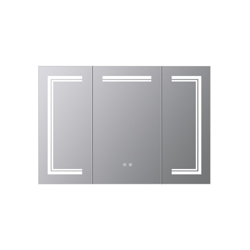 Lexora Mesa 48 inch W x 32 in H Surface-Mount LED Mirror Medicine Cabinet with Defogger - LLMCME4832