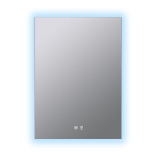 Lexora Vellum 24 in. W x 28 in. H LED Bathroom Vanity Cabinet Mirror - LLMVE2428