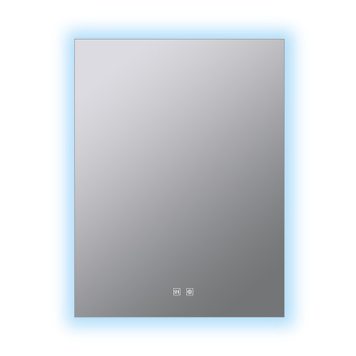 Lexora Vellum 30 in. W x 28 in. H LED Bathroom Vanity Cabinet Mirror - LLMVE3028