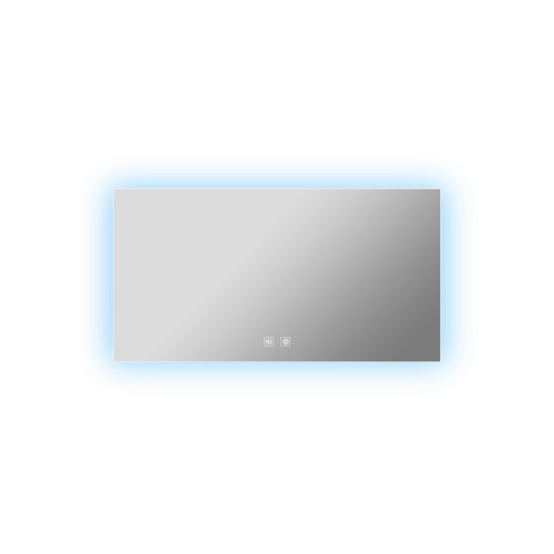 Lexora Vellum 60 in. W x 32 in. H LED Bathroom Vanity Cabinet Mirror - LLMVE6032