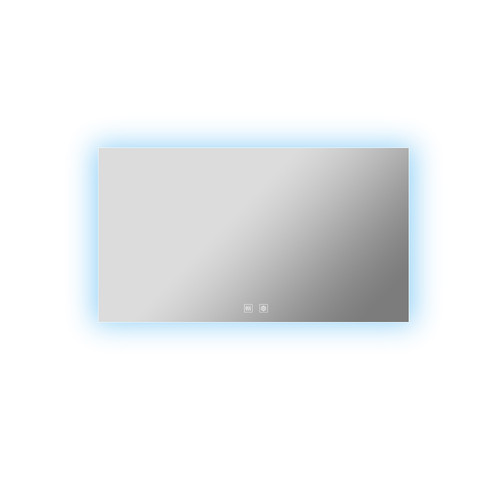 Lexora Vellum 60 in. W x 36 in. H LED Bathroom Vanity Cabinet Mirror - LLMVE6036