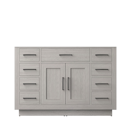 Lexora Abbey 48 inch W White Oak Vanity Cabinet - LVA48SM000