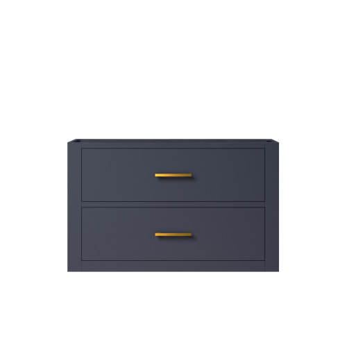 Lexora Castor 30 inch W Blue Single Bath Wall Hung Vanity Cabinet - LVC30SE000