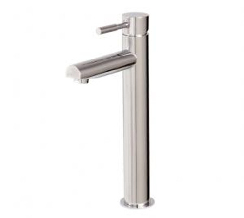 Aquabrass 27420PC Geo Tall Single Hole Lavatory Vessel Faucet - Polished Chrome