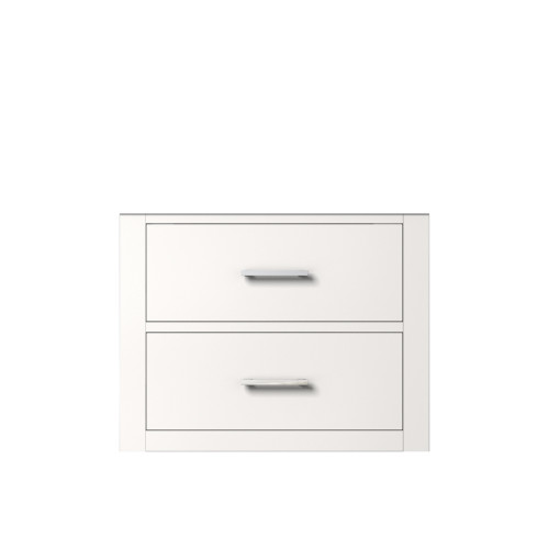 Lexora Castor 24 inch W x 18 in D White Single Bath Wall Hung Vanity Cabinet - LVC24SA000