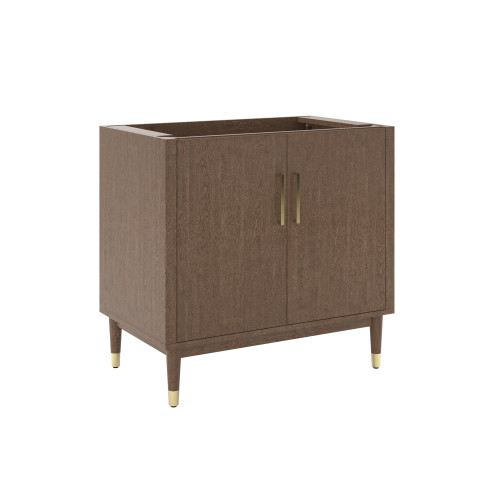 Fresca Sawyer 36" Freestanding Bathroom Cabinet in Mocha Birch Fresca Sawyer 36" Freestanding Bathroom Cabinet in Mocha Birch